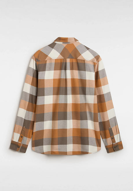 Box Flannel bungee-cord-brown-sugar Rueckenansicht