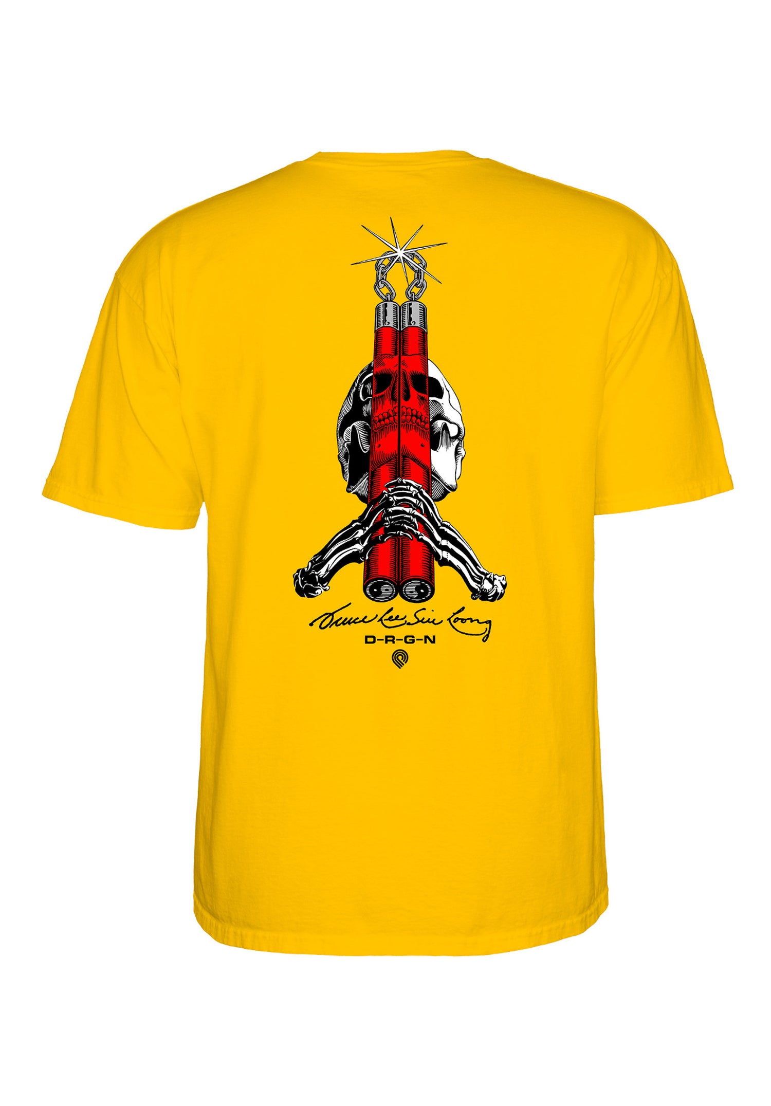 Bruce Lee x Skull & Nunchuck daisy Vorderansicht Zoom Image