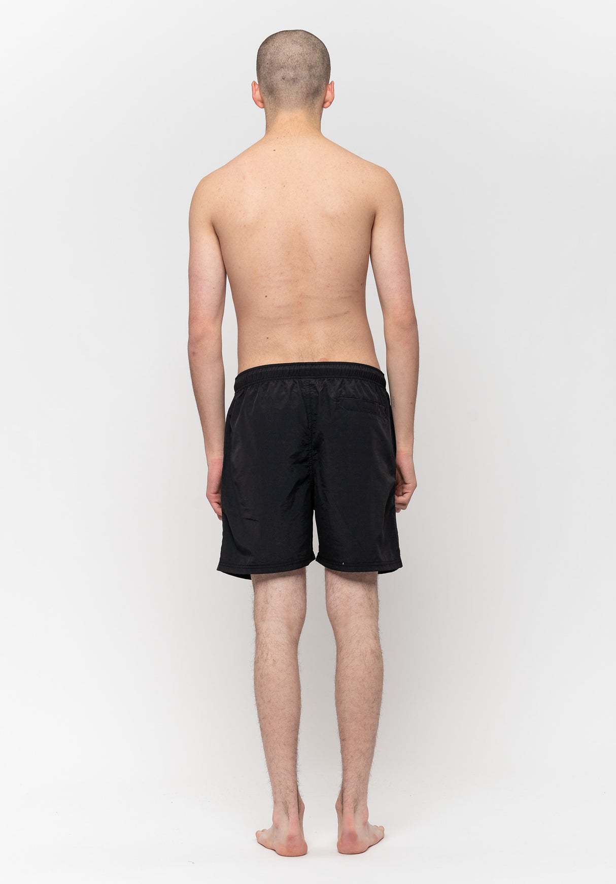 Classic Dot Swimshorts black Rueckenansicht