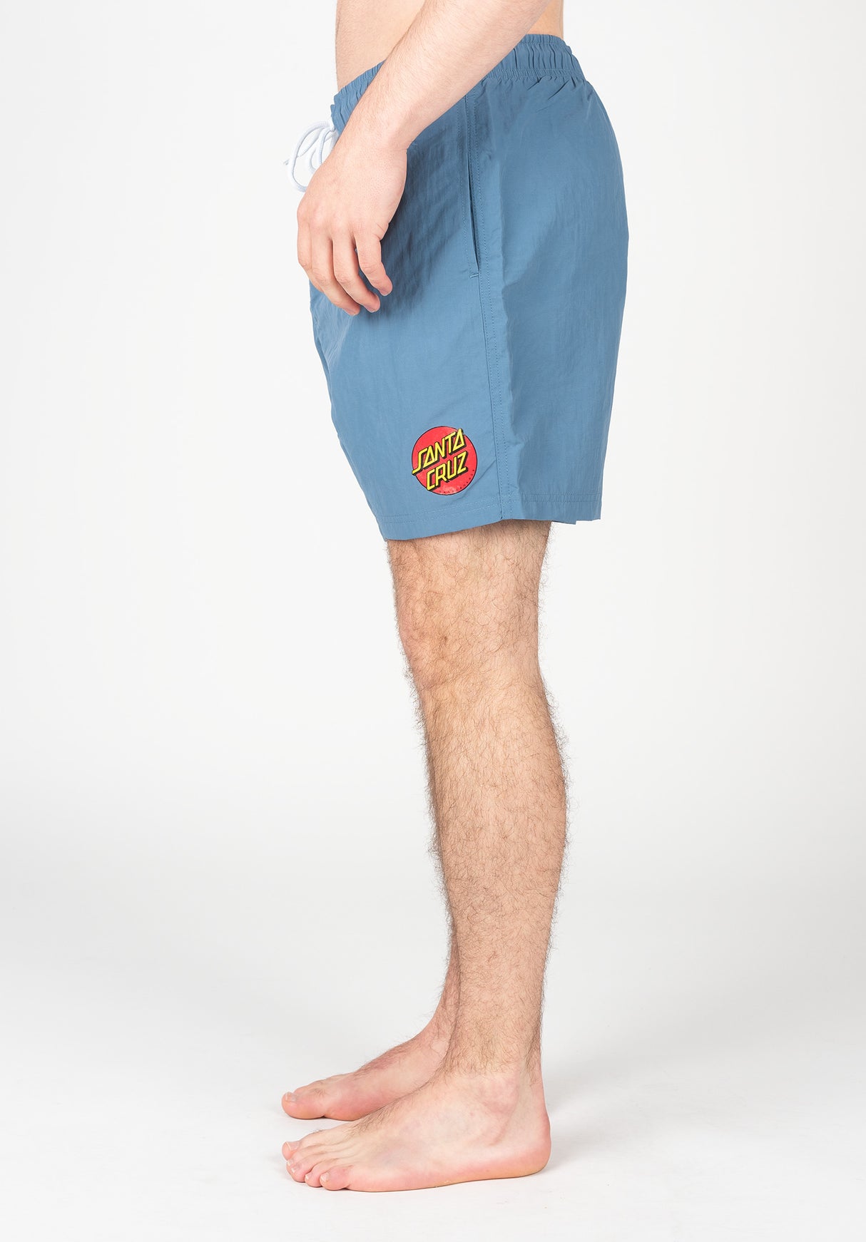 Classic Dot Swimshorts dustyblue Rueckenansicht
