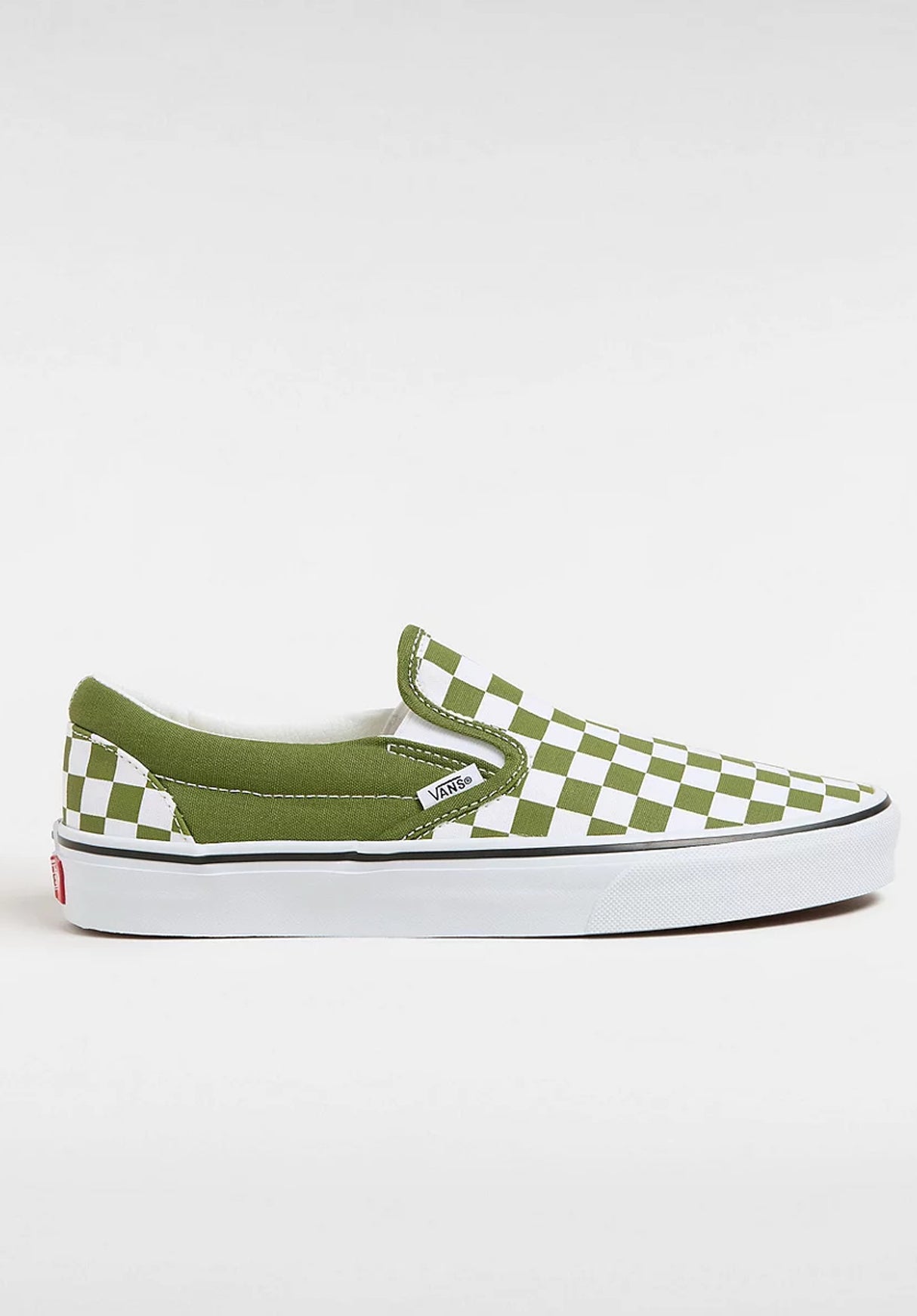 Classic Slip-On colortheory-checkerboard-pesto Vorderansicht