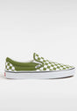 Classic Slip-On colortheory-checkerboard-pesto Vorderansicht