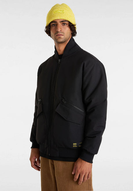 Vans Clifton Down Bomber Übergangsjacke black – Vorderansicht