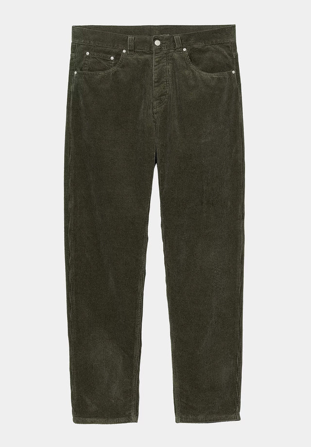 Newel Pant (Coventry / Corduroy) officegreenrinsed Vorderansicht