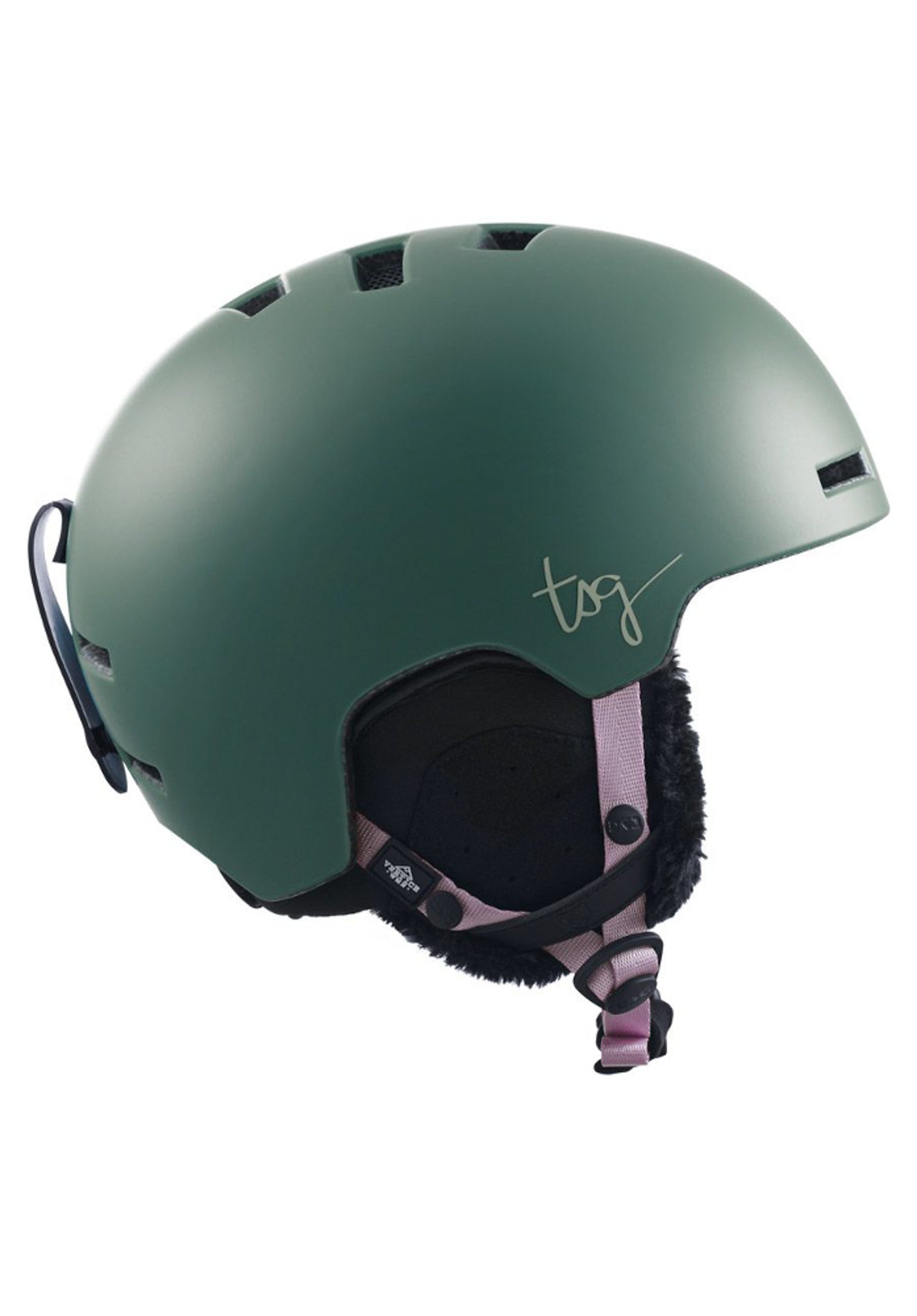 Cosma 2.0 Solid Color satin foliage green Rueckenansicht Zoom Image