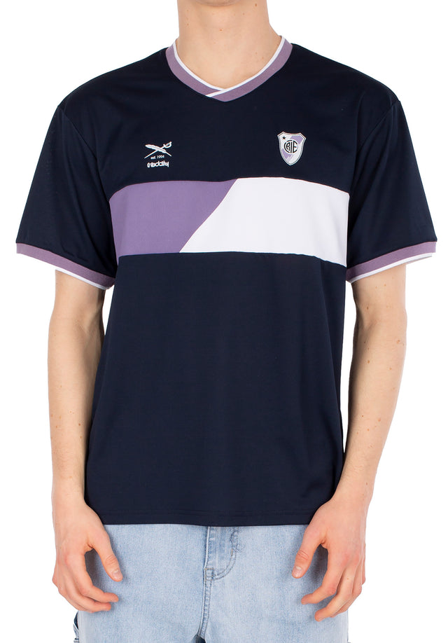 Courtain Trikot navy-purple Vorderansicht