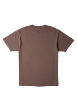 Dc Star Pigment Dye Hss plumtruffle-enzymewash Rueckenansicht