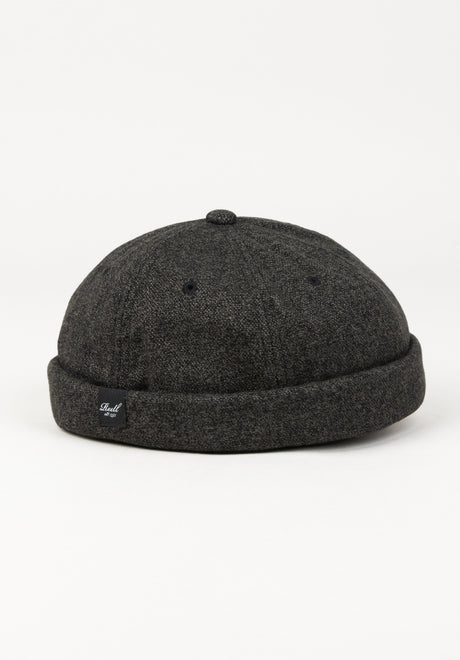 Docker Cap gravelgrey Vorderansicht