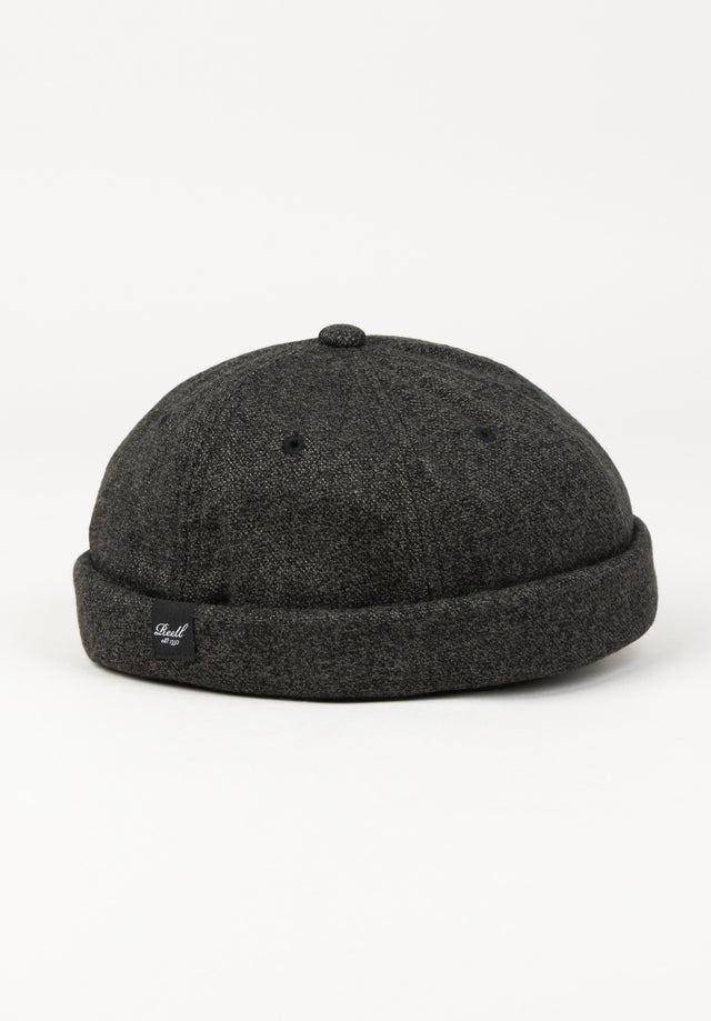 Docker Cap gravelgrey Vorderansicht