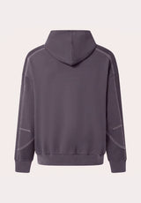 Dual French Terry uniformgrey Rueckenansicht