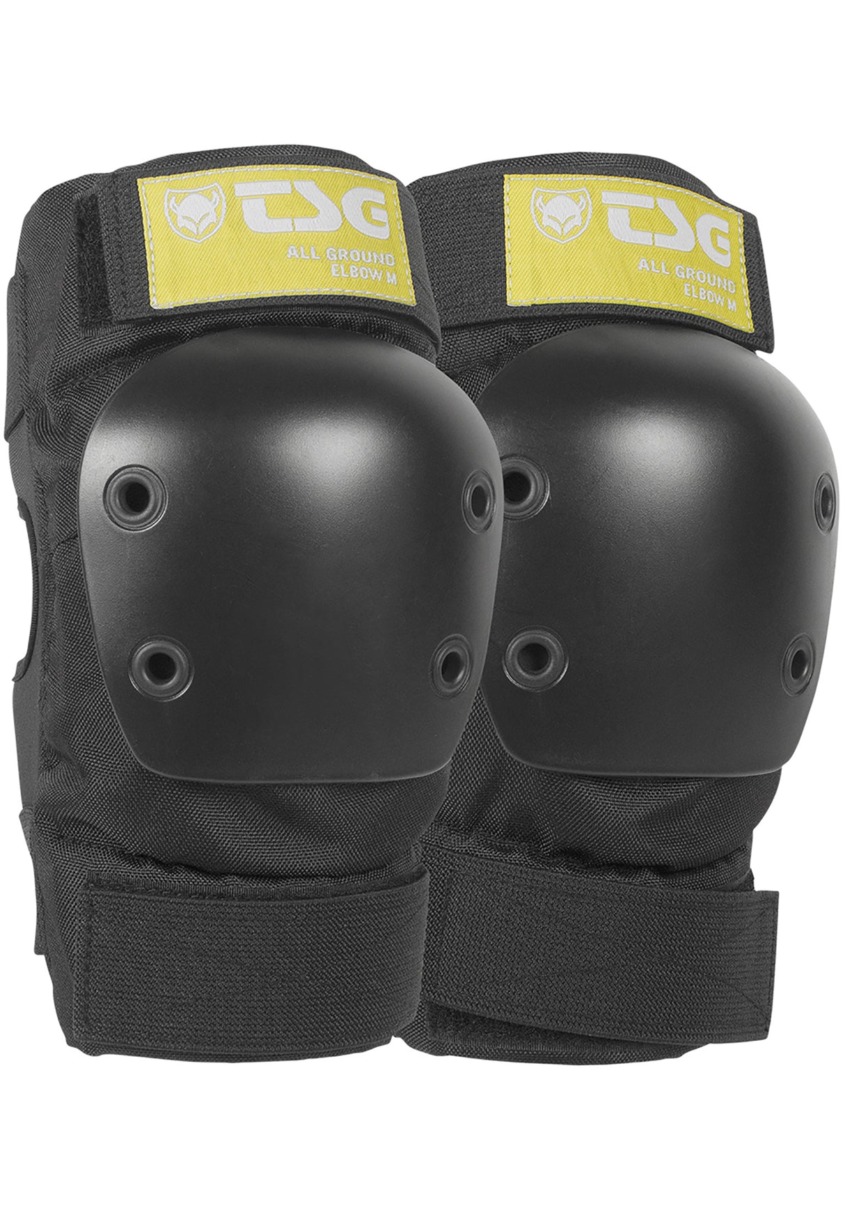 Elbow Pads All Ground II black Vorderansicht