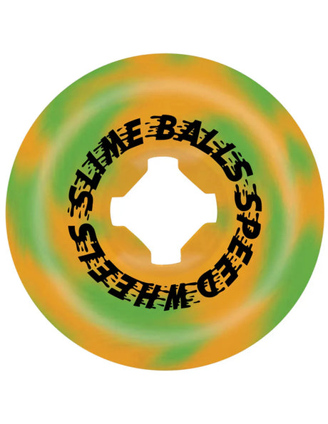 Face Melter Trip Balls Swirl 99A green-orange Rueckenansicht