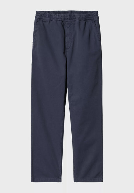 Flint Pant duskyblue-garmentdyed Vorderansicht