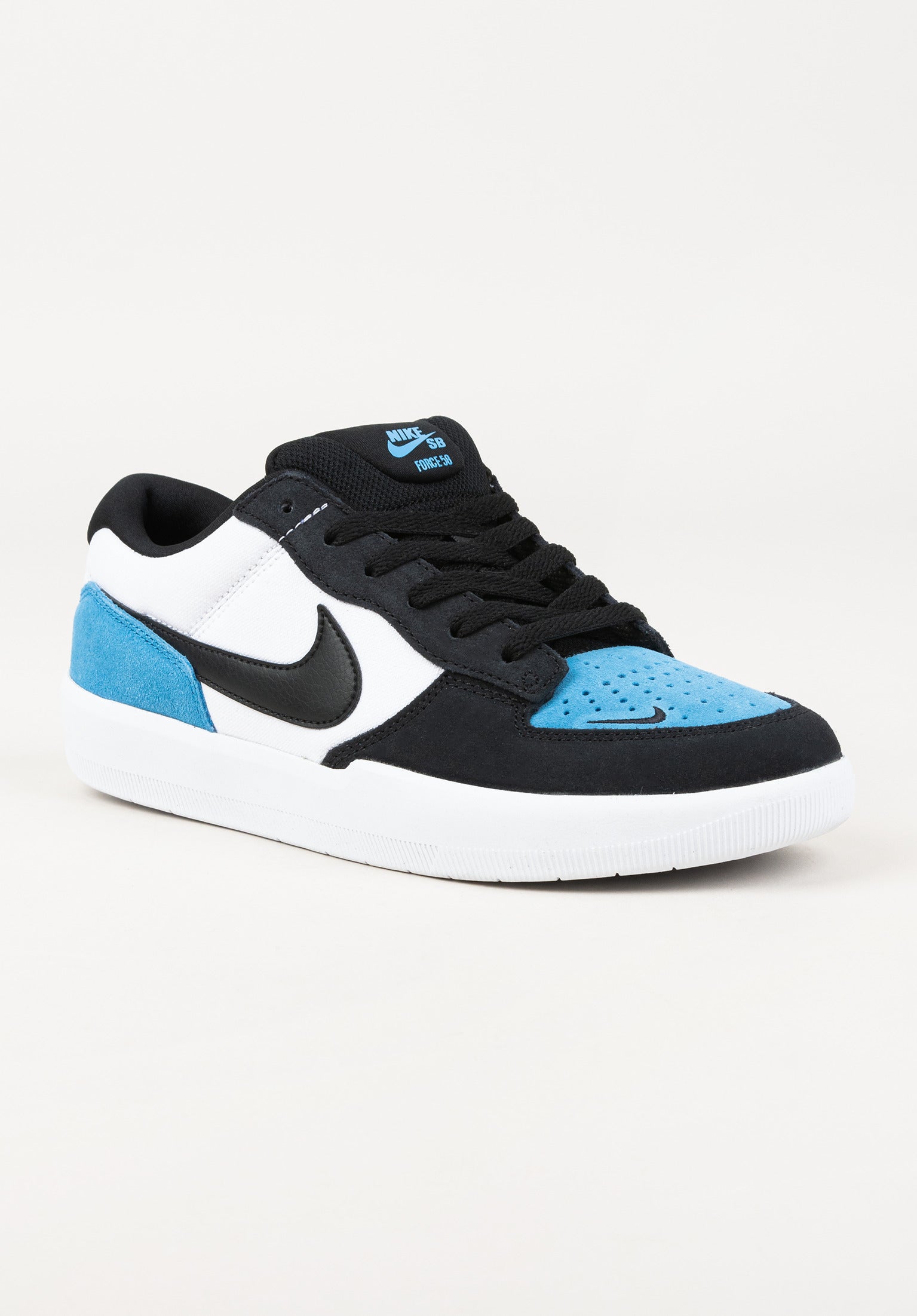 black and blue forces