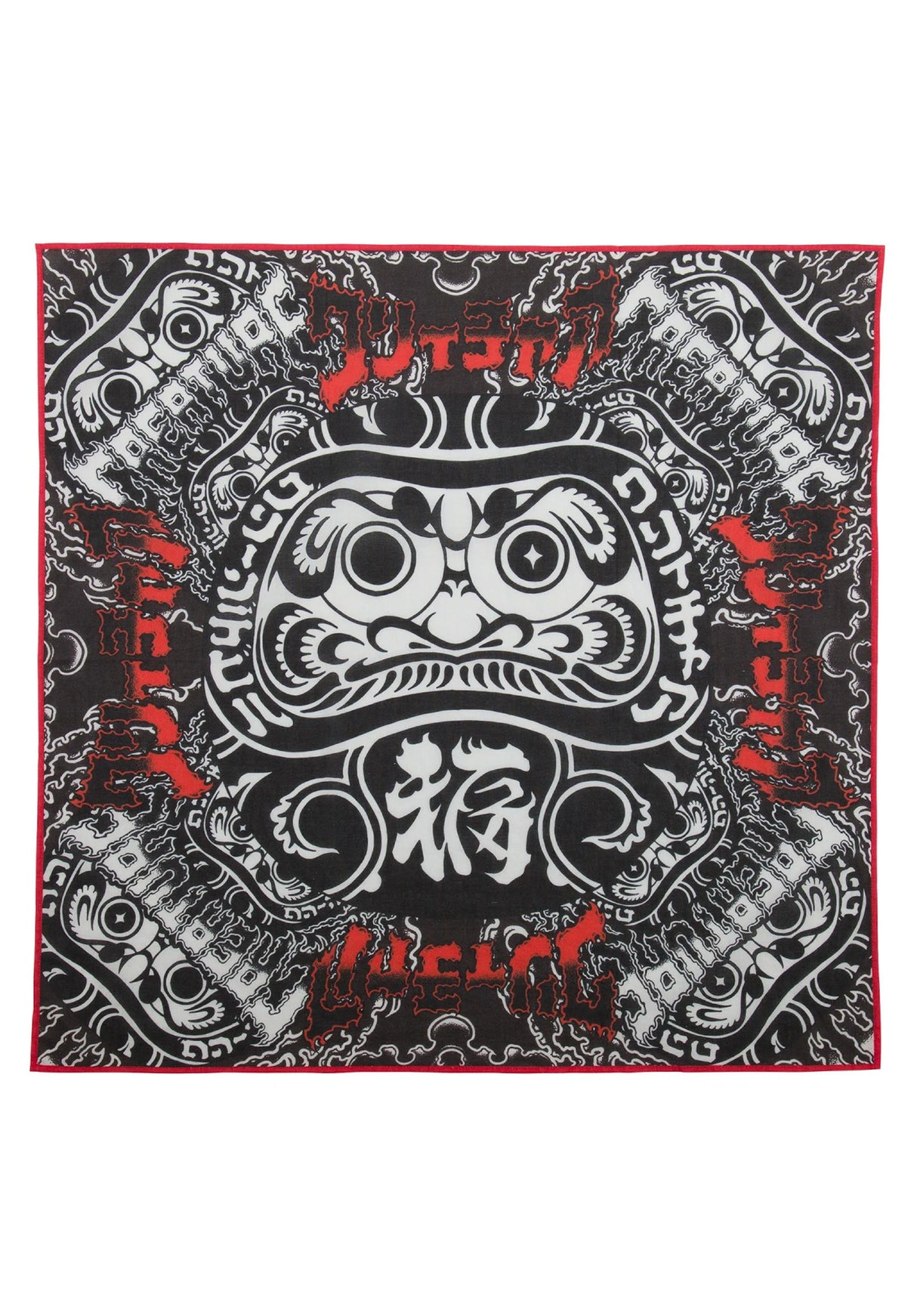 Fortune Bandana black Vorderansicht