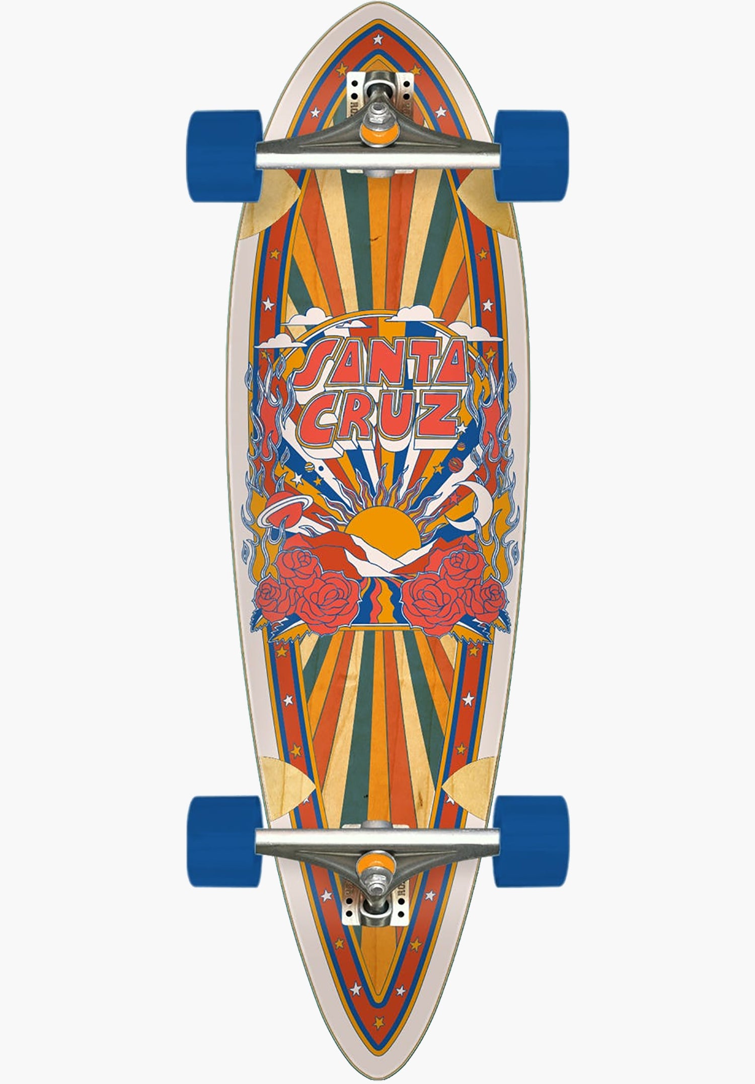 Foxy Sun Pintail multicolored Vorderansicht Zoom Image