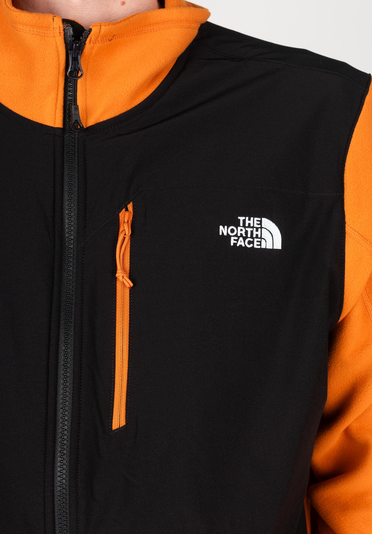 Glacier Pro Full Zip desertrust-tnfblack Closeup1