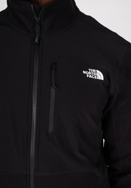 Glacier Pro Full Zip tnfblack Closeup1