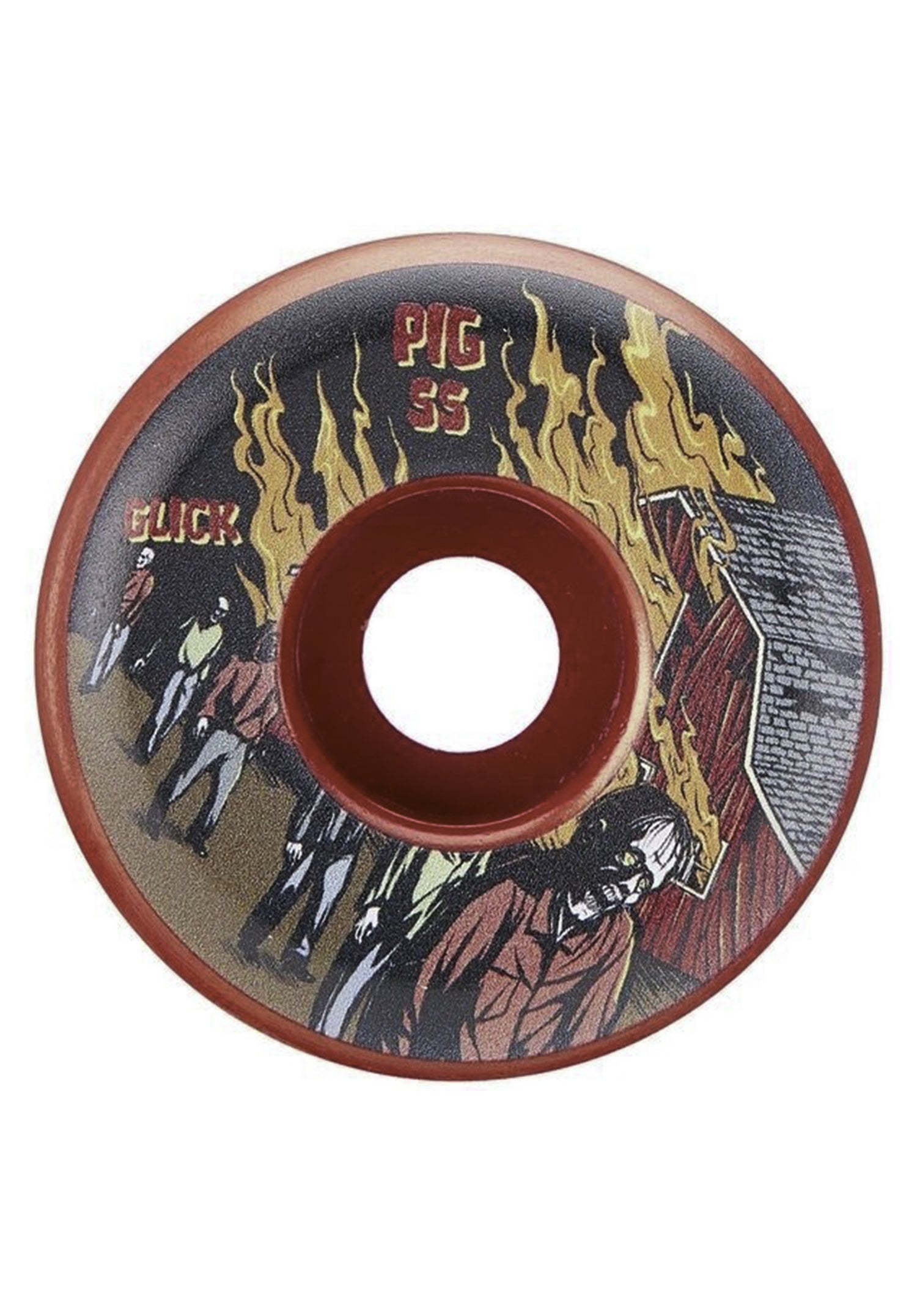 Glick Apocolypse Cube Shape 97A red Vorderansicht Zoom Image