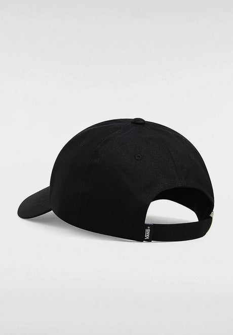 Half Box Curved Bill Jockey black Rueckenansicht