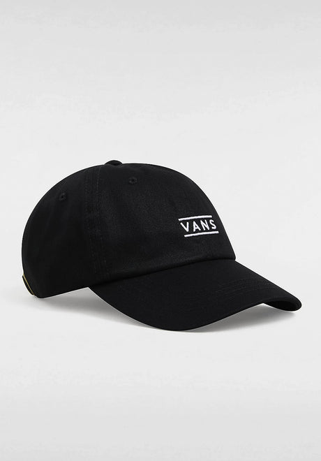 Half Box Curved Bill Jockey black Vorderansicht