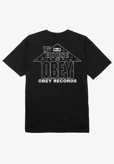 House Of Obey Records black Vorderansicht