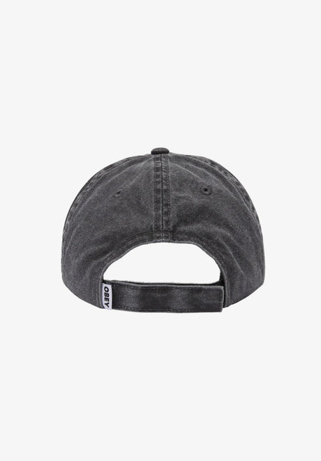 Icon Eyes Pigment 6 Panel Velcro back pigment-black Rueckenansicht