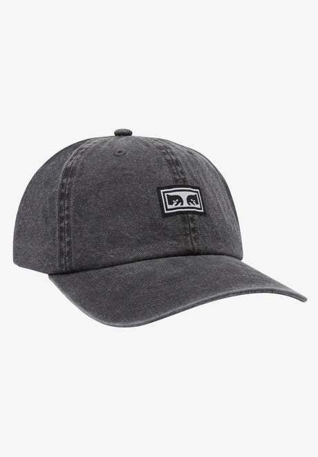 Icon Eyes Pigment 6 Panel Velcro back pigment-black Vorderansicht