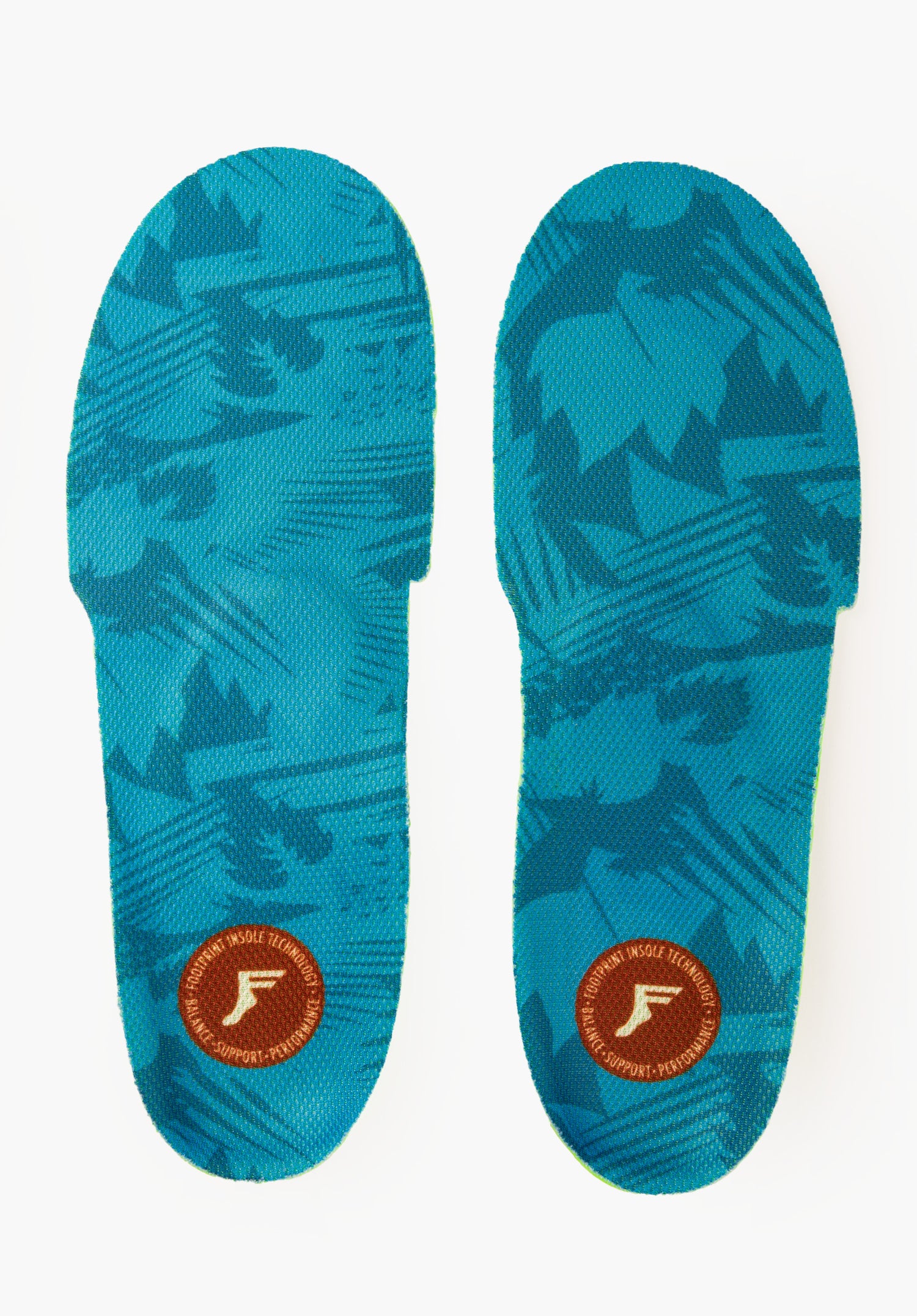King Foam Orthotics Low blue-camo Vorderansicht Zoom Image