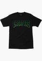 Logo Outline Heavyweight black Vorderansicht