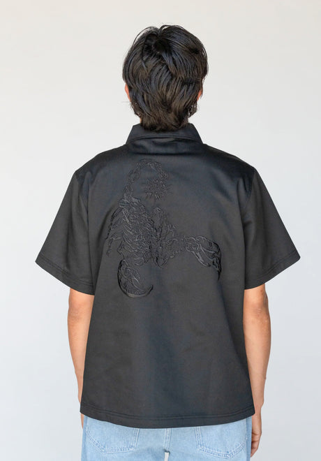 Mace Work Shirt black Rueckenansicht