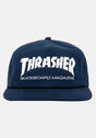 Mag Logo Snapback navy-white Vorderansicht