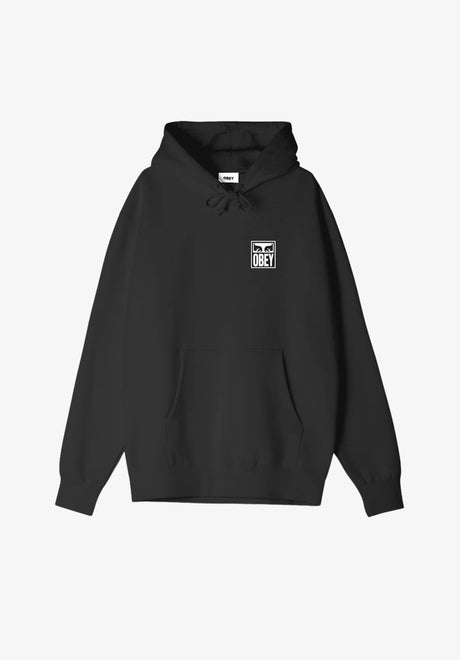 Obey Eyes Icon Hood black Rueckenansicht