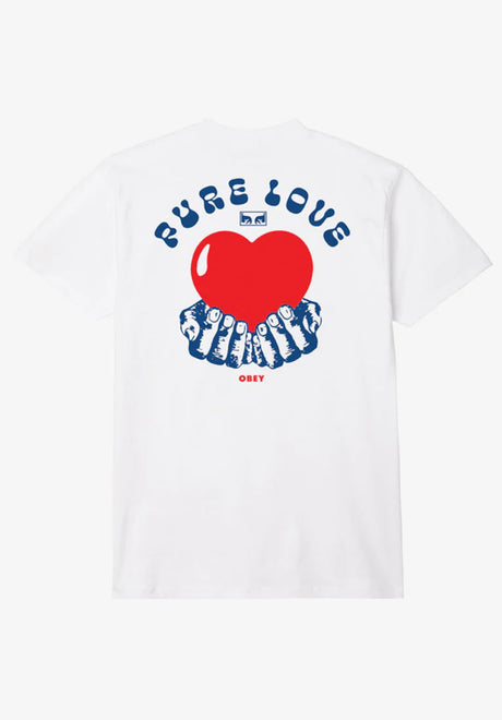 Obey Pure Love white Vorderansicht