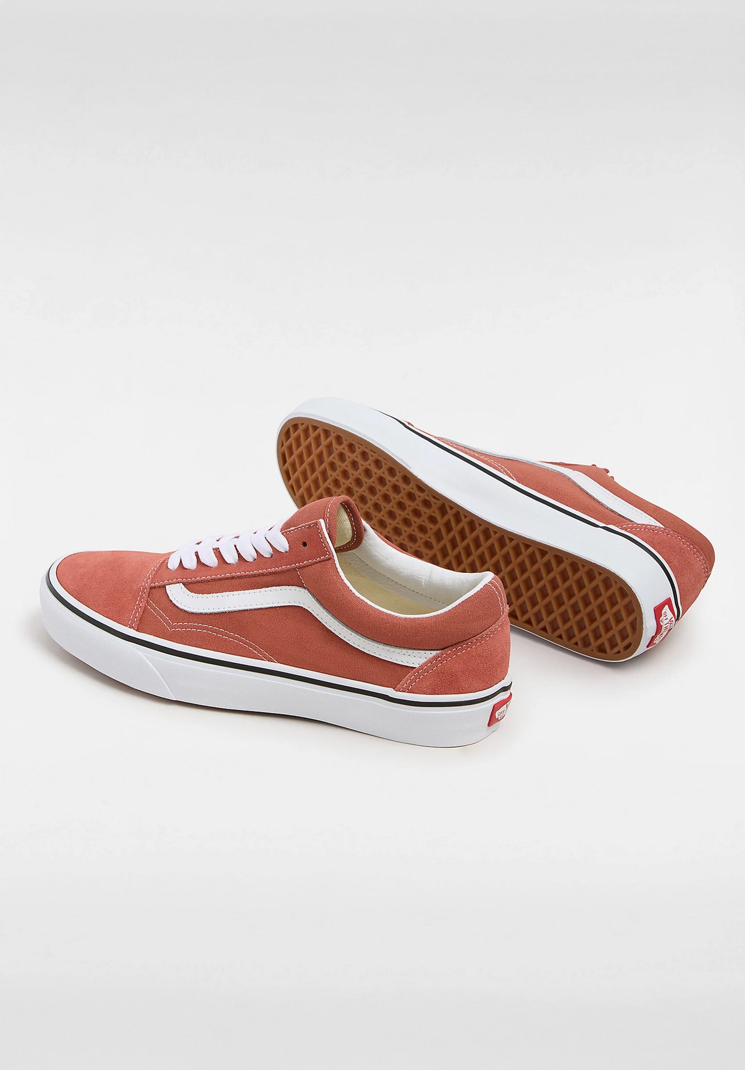Vans old school orange on sale