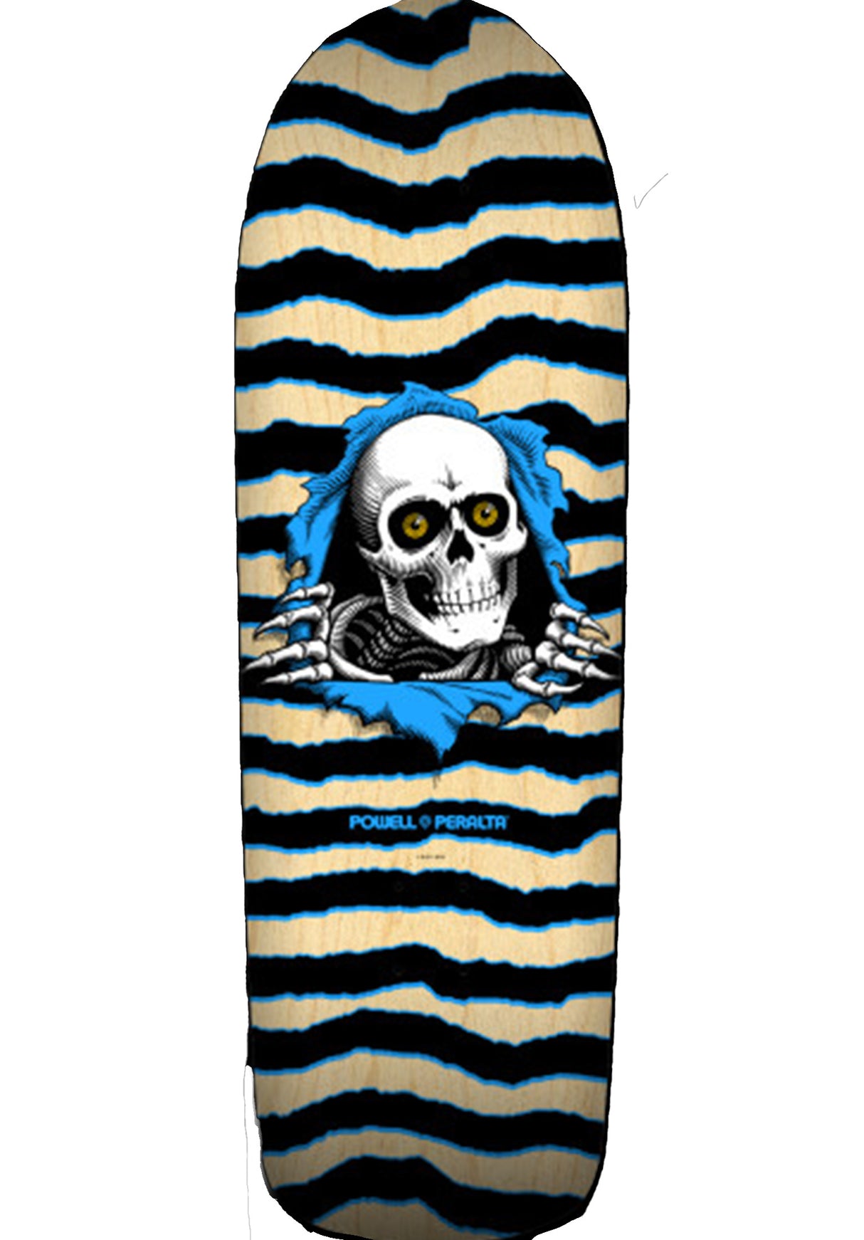 Oldschool Ripper natural-blue Vorderansicht