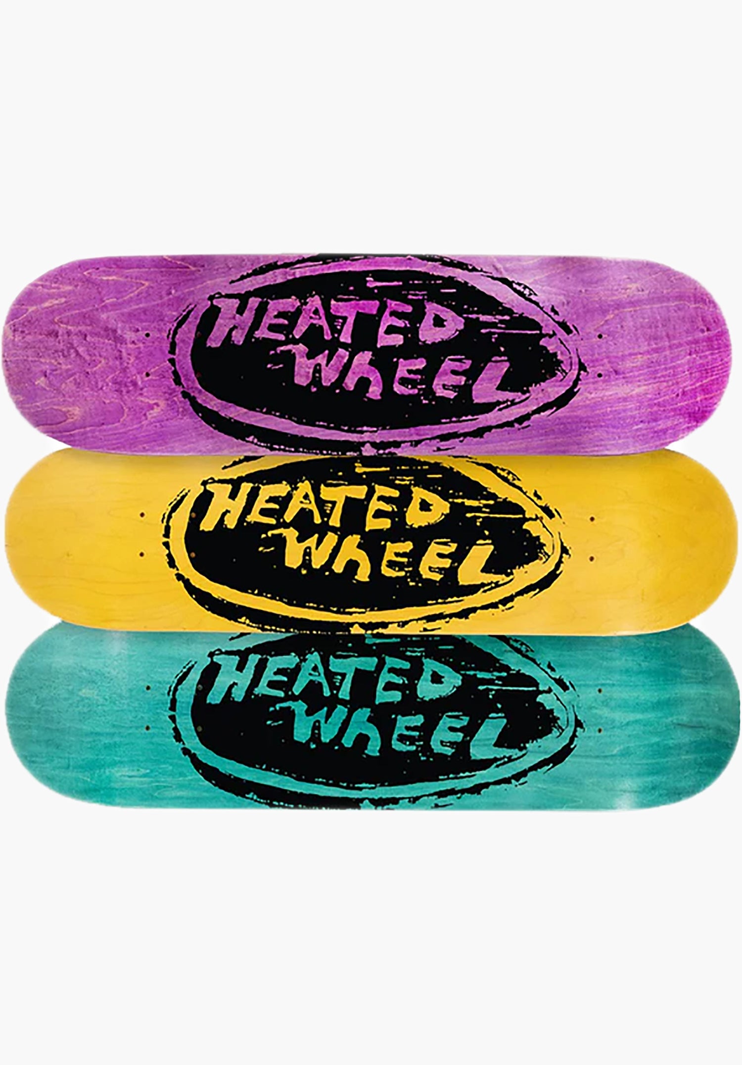 Oval Team Model assorted stains Rueckenansicht Zoom Image