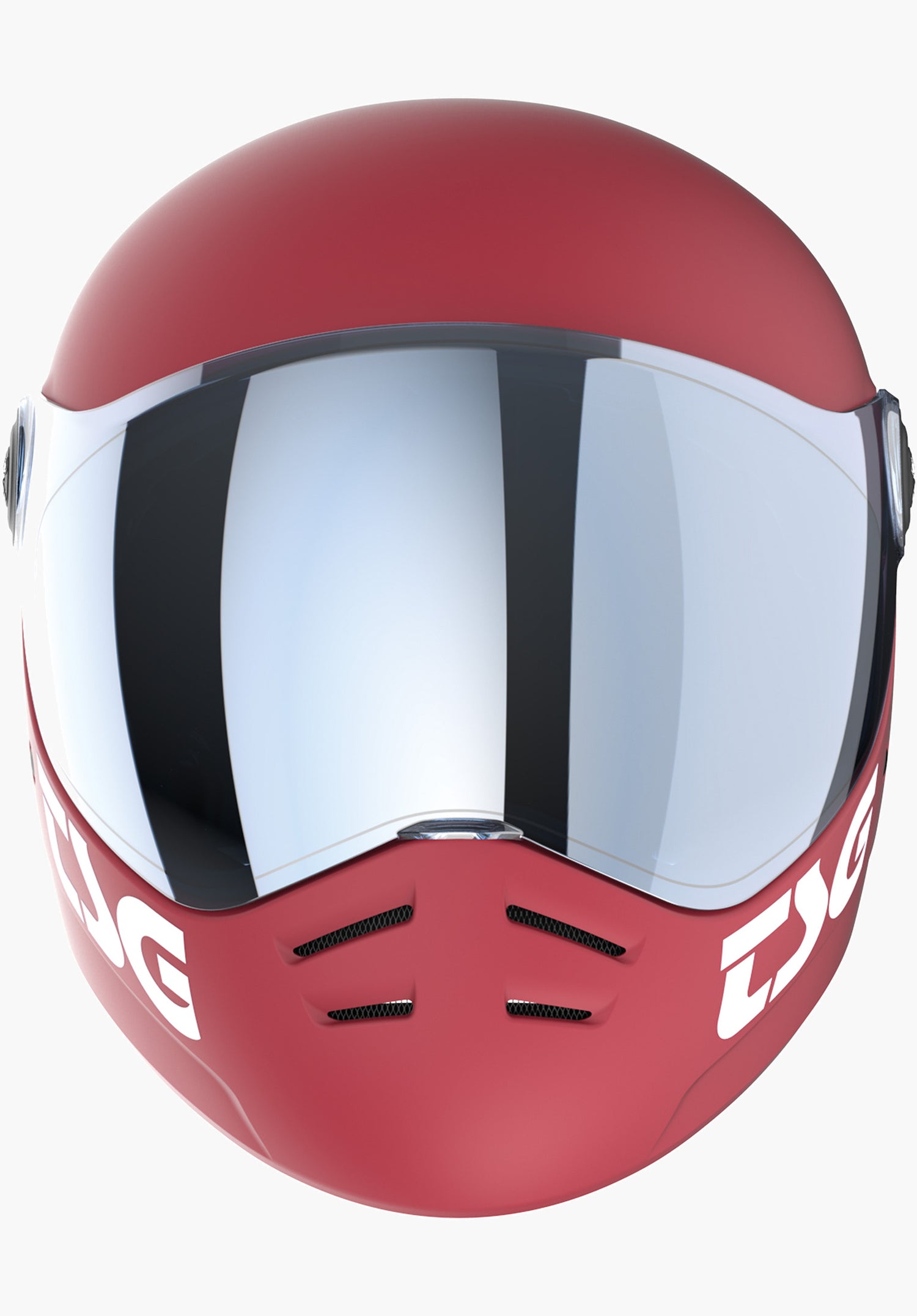 Pass Pro 2.0 Solid Color TSG Fullface-Helm in satin gentle red – TITUS