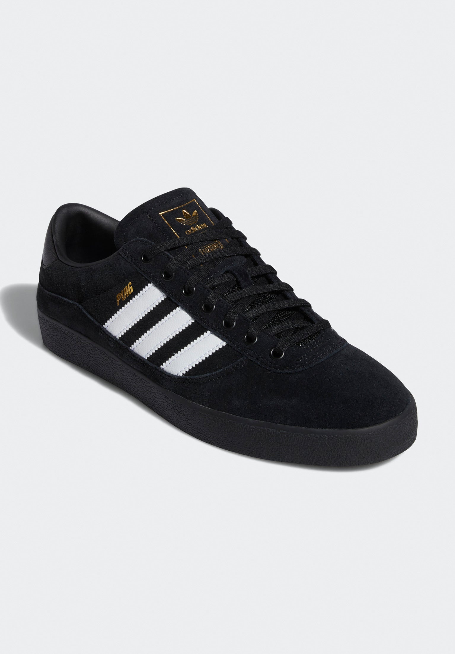 All black adidas skate shoes clearance