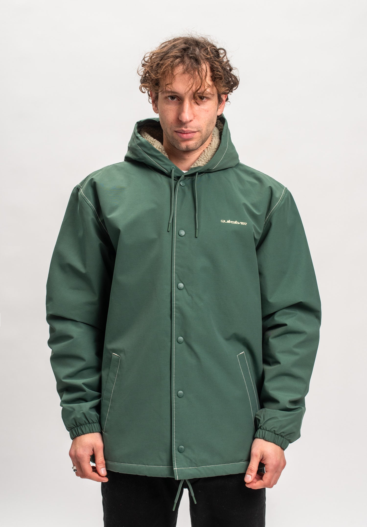 Rain Cloud Warm Hooded Coach forest Vorderansicht Zoom Image