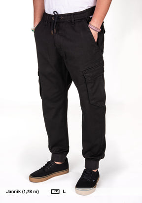 Reflex Rib Cargo black Vorderansicht
