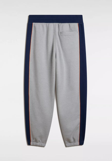 Retro V Loose Fleece Pant cement-heather Rueckenansicht