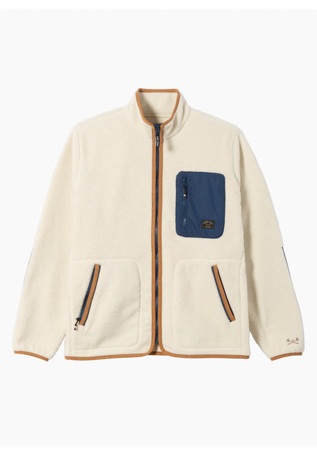 Dark Seas Russell Übergangsjacke off white – Vorderansicht