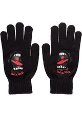 Screaming Gloves black Closeup1