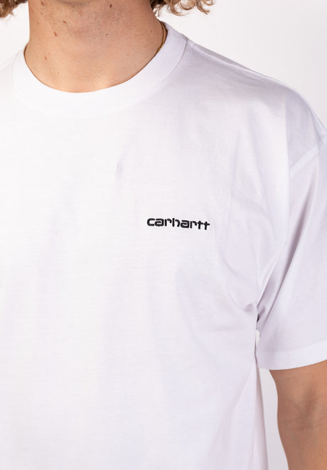 Carhartt WIP Script Embroidery T-Shirt white-black – Ansicht 2