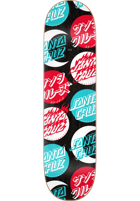 Shadowless Dots 7 Ply Birch red-white-lightblue Rueckenansicht