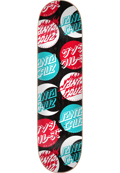 Shadowless Dots 7 Ply Birch red-white-lightblue Vorderansicht