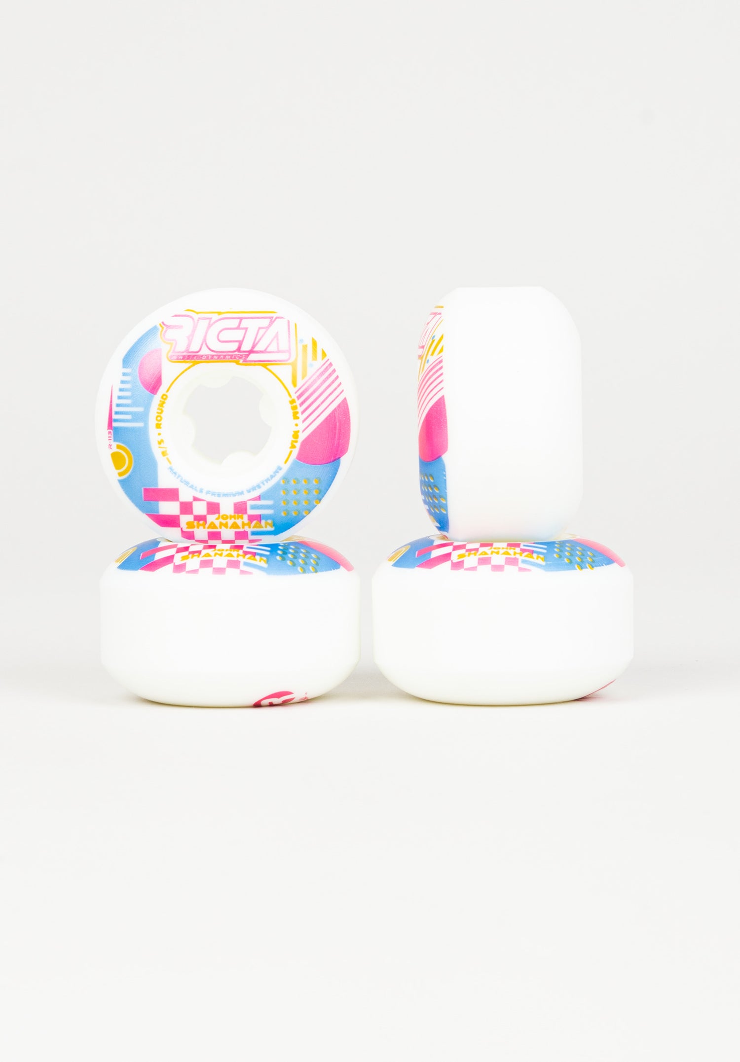 Shanahan Flux Naturals Round 101A white Vorderansicht Zoom Image