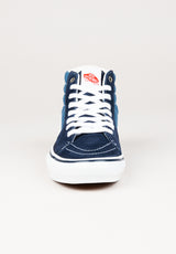 Skate SK8-Hi navy-white Rückenansicht