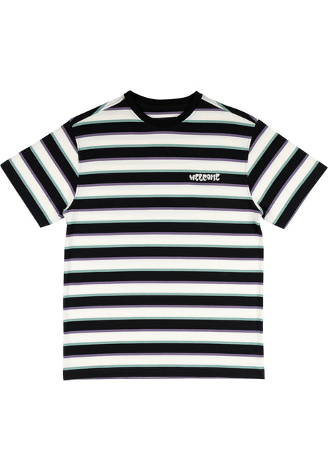Cooper Striped Yarn-Dyed Knit bone Vorderansicht
